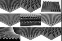 Акустический поролон пирамида