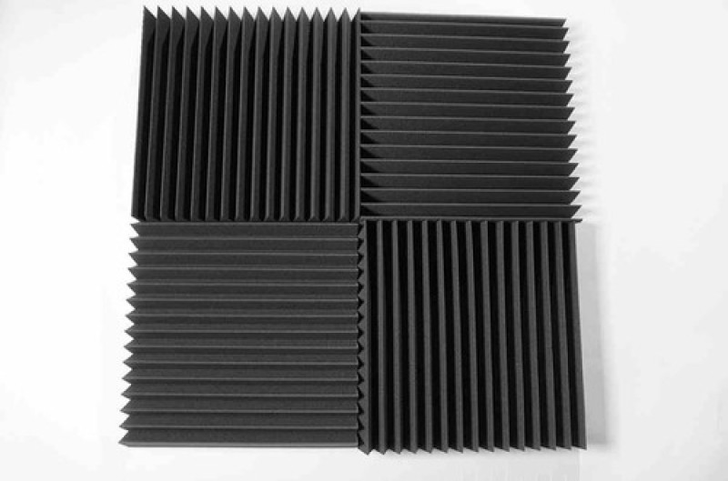 Acoustic panel Saw 100 mm 0.6mХ0.6m black