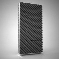 Panel akustyczny Acoustic Wave Gray