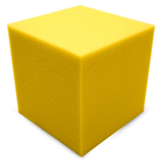 Бас ловушка Ecosound КУБ угловий 15х15х15 см Колір жовтий