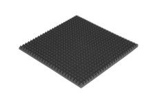 Акустическая панель PYRAMID S 30мм, 50х50см цвет черный графит