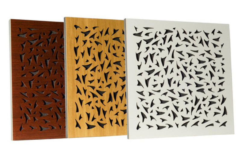 Акустическая панель Ecosound EcoFly cream 50х50 см 53мм Светлый дуб