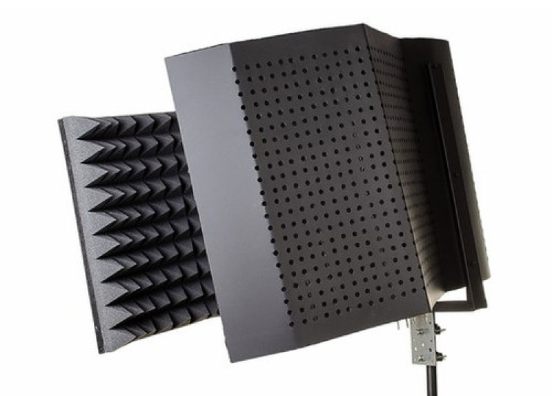 Panel akustyczny do mikrofonu Ecosound XL 100x85 cm kolor czarny