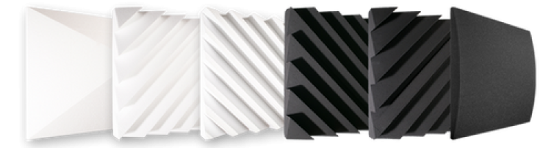 Акустическая панель Acoustic Wave 50мм, 50х50 см (на фото 4 шт)