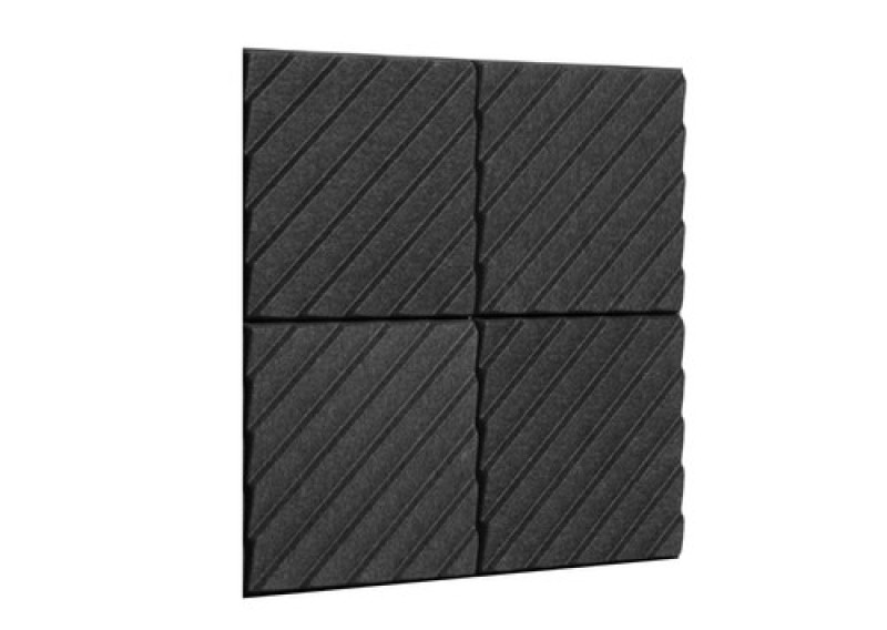 Акустическая панель Acoustic Wave 50мм, 50х50 см (на фото 4 шт)