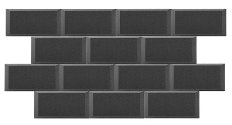 Акустическая панель Brick Acoustics  50х25 см, толщина 50мм