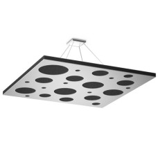 Акустическая подвесная звукопоглощающая панель Quadro EcoBubble White