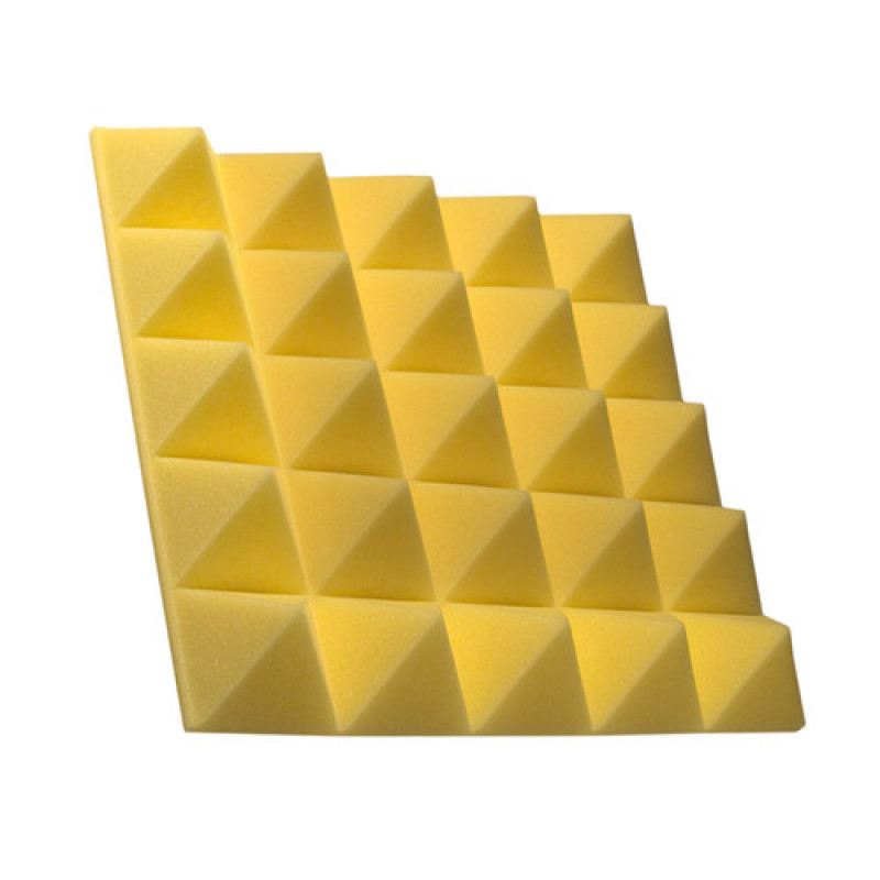 Акустическая панель Pyramid Gain Yellow 70 мм 45х45см