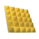 Акустическая панель Pyramid Gain Yellow 70 мм 45х45см