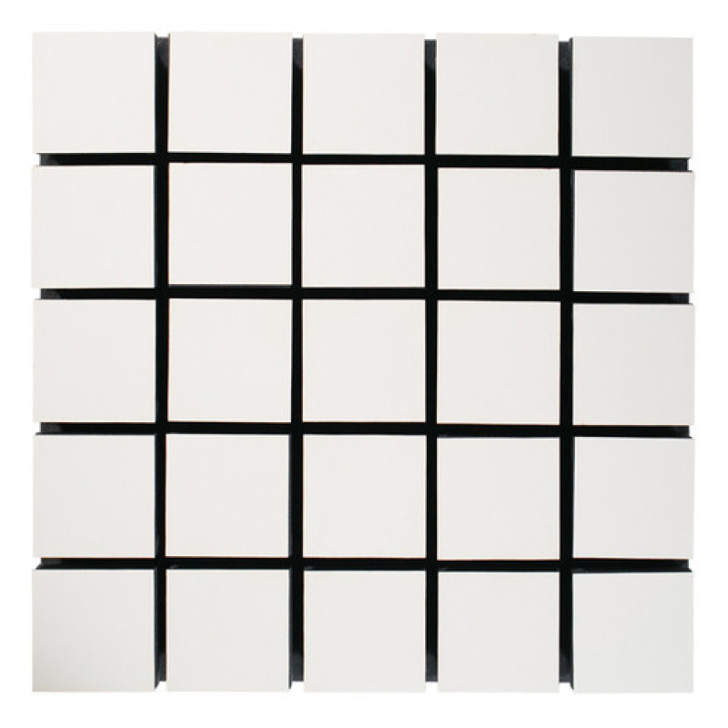 Акустическая панель Ecosound Tetras Wood White 50x50см 53мм цвет белый