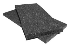 Акустическая плита Ecosound Macsound Prof 1мх1мх40мм цвет графитно-черный