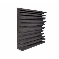 Ecosound Manhattan mini acoustic foam panel 100mm, 50x50cm, black