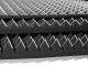 Acoustic foam Ecosound pyramid 15mm 2m x 1m Colour black graphite