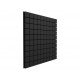 Acoustic foam panel Ecosound Tetras Black 100x200cm, 50mm, black