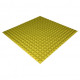 Ecosound Pyramid Color acoustic foam panel 20 mm 100x100 cm yellow