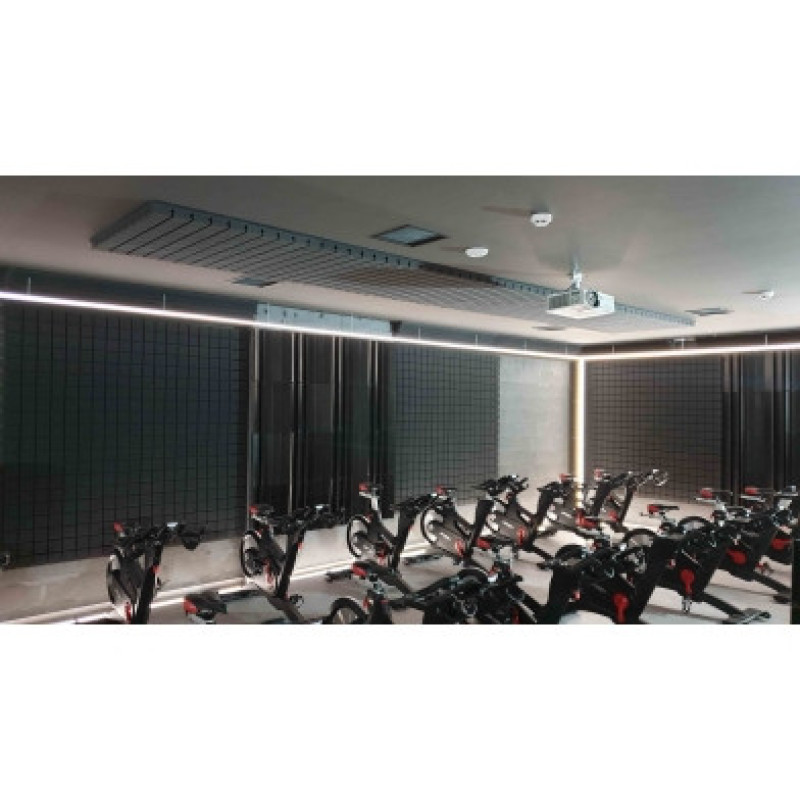 Панель из акустического поролона Ecosound Tetras Black 100x100см, 30мм, чёрный