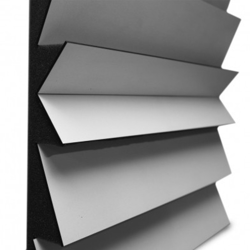 Acoustic diffuser Ecosound PINDIFF CRATER White 53mm, 50x50 cm white