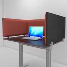 Biurkowa akustyczna ścianka dla biurek Desktop Acoustic Screen Color U-Type