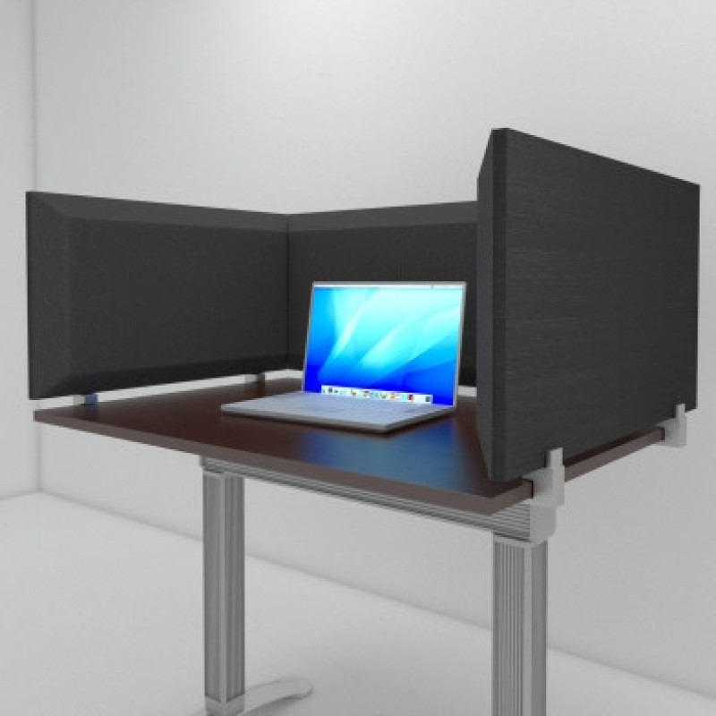 Biurkowa akustyczna ścianka dla biurek Desktop Acoustic Screen Color U-Type