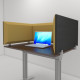 Biurkowa akustyczna ścianka dla biurek Desktop Acoustic Screen Color U-Type