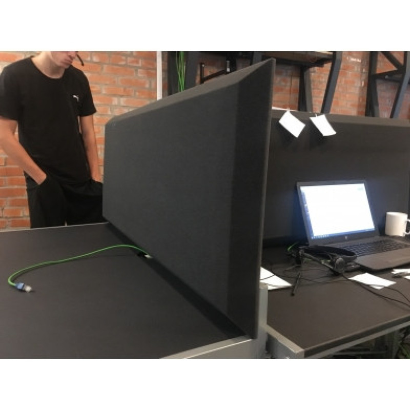 Biurkowa akustyczna ścianka dla biurek Desktop Acoustic Screen Color U-Type