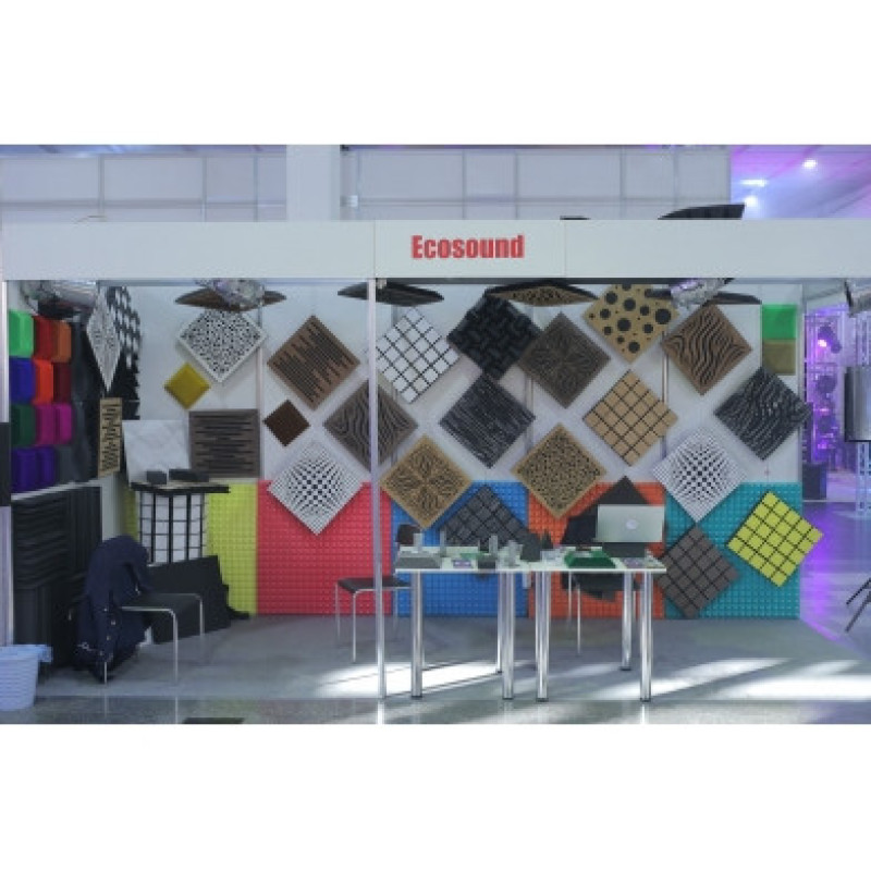 Акустическая панель Ecosound Lens white 50х50 см 53мм Цвет белый