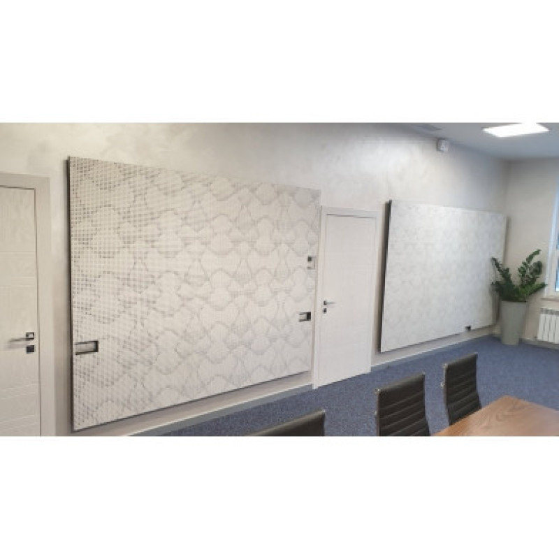 Акустическая панель Ecosound Rhombus White 50х50см 53мм цвет белый