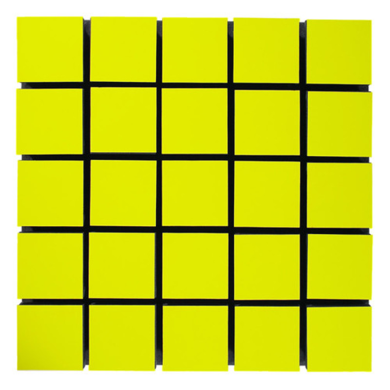 Акустическая панель Ecosound Tetras Wood Yellow 50x50см 33мм цвет жёлтый