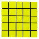 Акустическая панель Ecosound Tetras Wood Yellow 50x50см 33мм цвет жёлтый