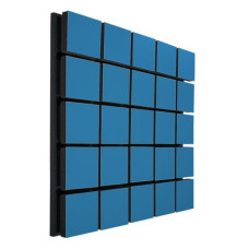 Акустическая панель Ecosound Tetras Wood Blue 50x50см 33мм цвет синий
