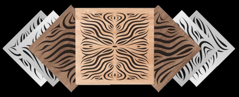 Акустическая панель Ecosound Chimera F Light 50х50 см 33 мм Цвет латте