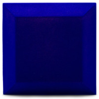 Aksamitna panel akustyczny Ecosound Velvet Electric blue 25х25см 50мм. Niebieski