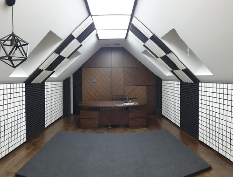 Aksamitna panel akustyczny Ecosound Velvet Rose 25x25cm 50mm. Jasnoróżowy