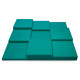 Ecosound Pattern Velvet acoustic foam panel 60mm, 60x60cm green