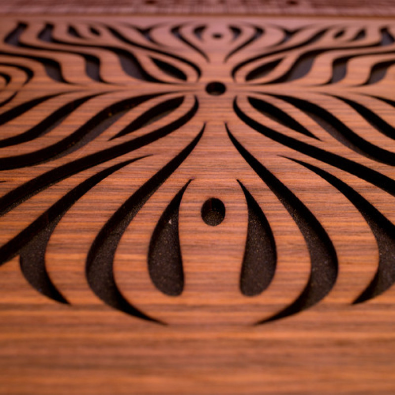 Акустическая панель Ecosound Chimera F Rosewood 50x50см 53мм цвет коричневый