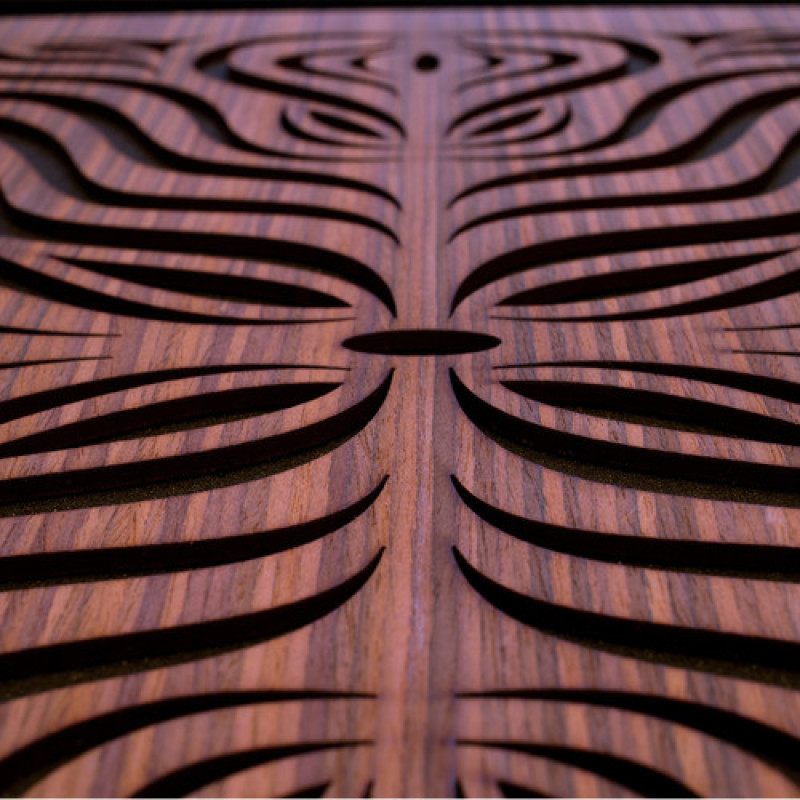 Акустическая панель Ecosound Chimera F Rosewood 50x50см 53мм цвет коричневый