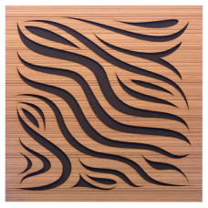 Акустическая панель Ecosound Chimera Zebrano 50x50см 33мм цвет крем