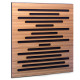 Акустическая панель Ecosound EcoWave Zebrano 50x50см 33мм цвет крем
