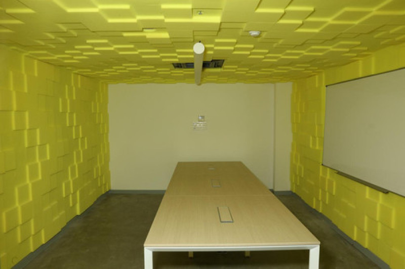 Acoustic foam panel Ecosound Pattern light gray 60mm, 60x60cm grey