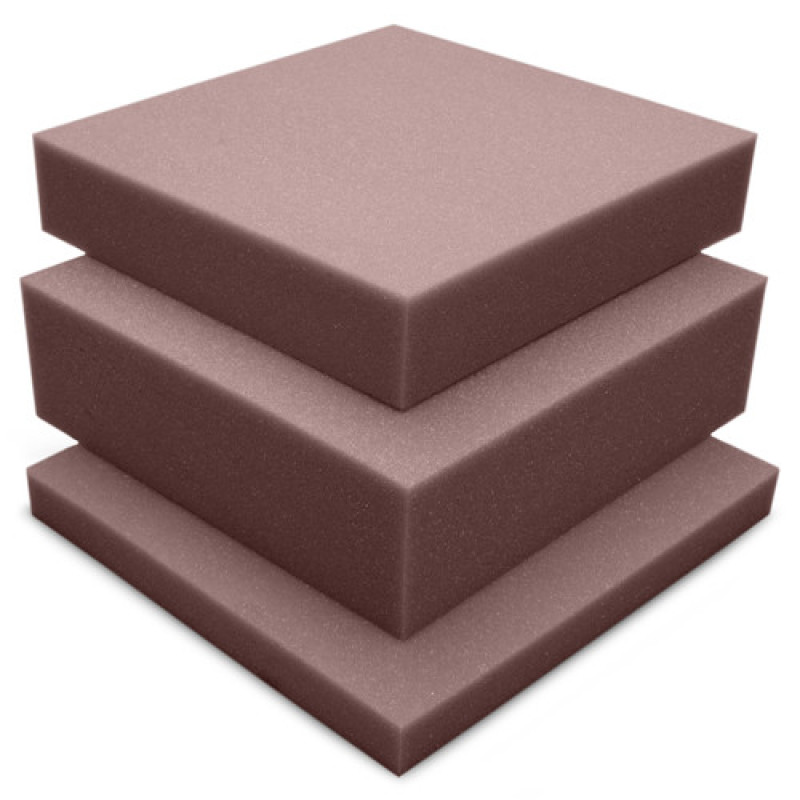 Acoustic foam panel Ecosound Pattern light gray 60mm, 60x60cm grey