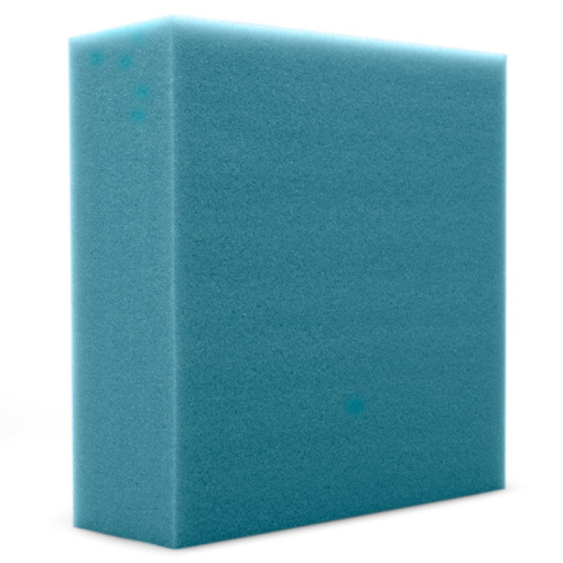 Ecosound Pattern Blue 60mm acoustic foam panel, 60x60cm blue