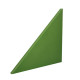 Acoustic panel triangle Ecosound Pistacho 500x500x30mm colour green