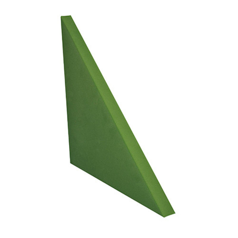 Acoustic panel triangle Ecosound Pistacho 500x500x30mm colour green