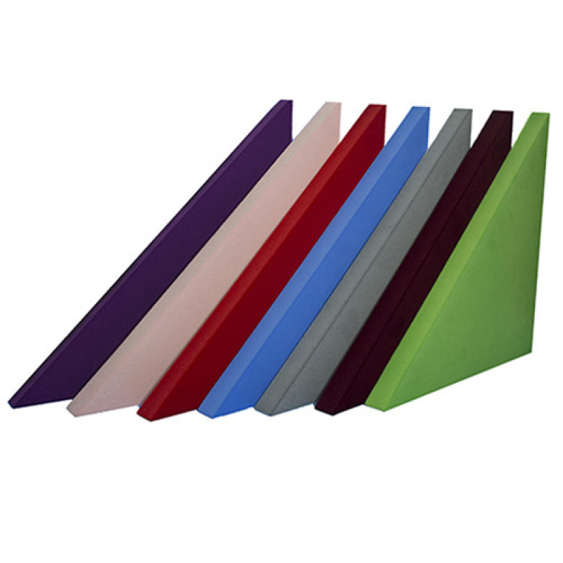 Acoustic panel triangle Ecosound Pistacho 500x500x30mm colour green
