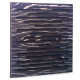 Acoustic panel Ecosound EcoWave Ebony&Ivory 50x50cm 33mm black-and-white