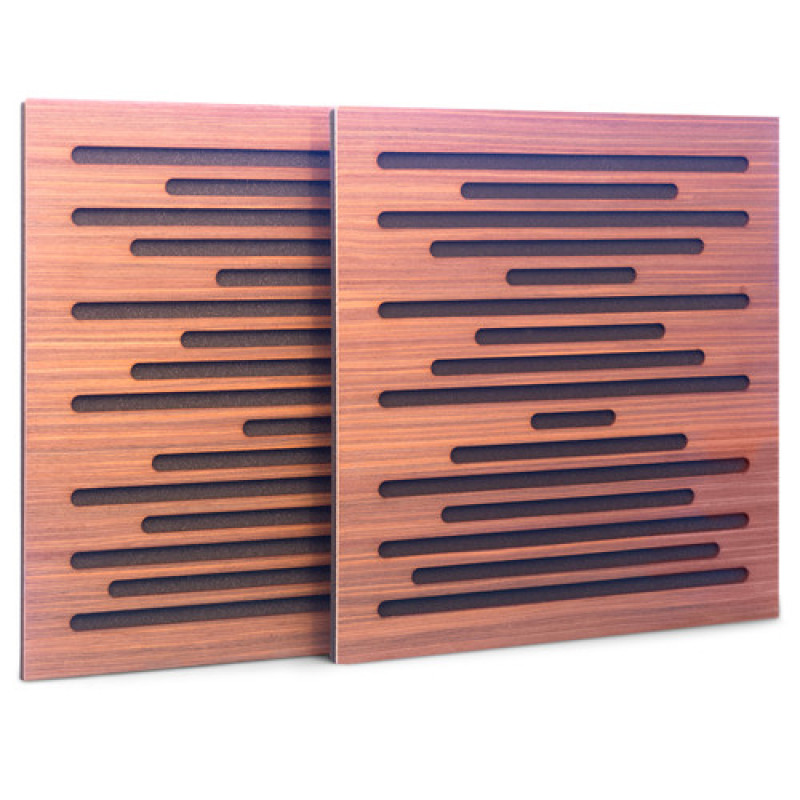 Acoustic panel Ecosound EcoWave Ebony&Ivory 50x50cm 33mm black-and-white