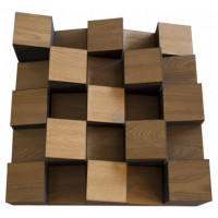 Acoustic diffuser diffuser Ecosound Ecodiff Foam Cream 500x500x150mm