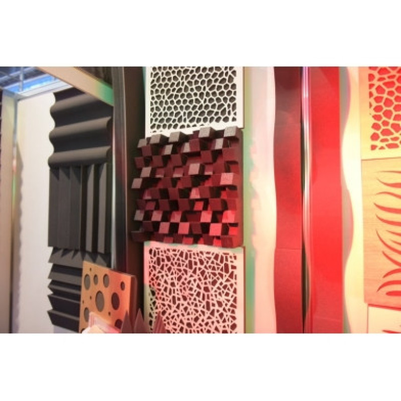 Acoustic diffuser diffuser Ecosound Ecodiff Foam Cream 500x500x150mm