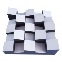 Acoustic diffuser diffuser Ecosound Ecodiff Foam White 500x500x150mm