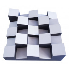 Dyfuzor akustyczny Ecosound Ecodiff Foam White 500х500х150мм